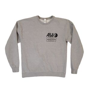 NASA Vision‎ Apollo 11 Adult Heather Gray Kubrick Moon Landing Sweatshirt Medium